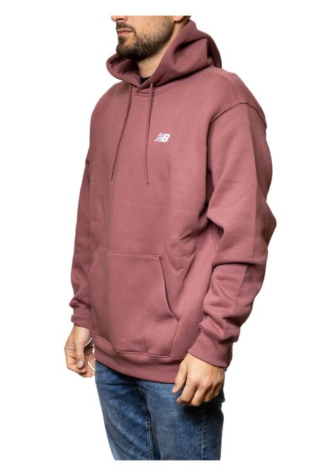 felpa cotone bordeaux NEW BALANCE | 41511WAD-BURGUNDY